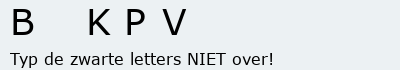 Bevestigingscode