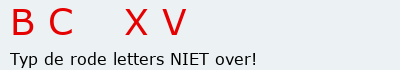 Bevestigingscode