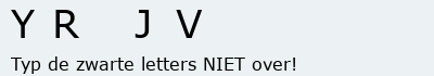 Bevestigingscode
