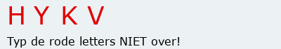 Bevestigingscode