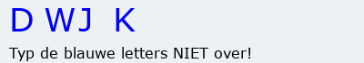 Bevestigingscode