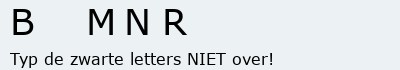 Bevestigingscode