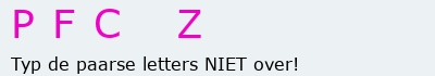 Bevestigingscode