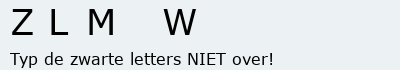 Bevestigingscode