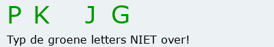 Bevestigingscode