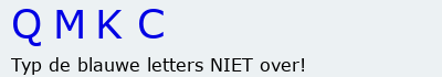 Bevestigingscode
