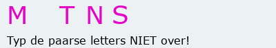 Bevestigingscode