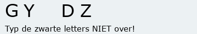 Bevestigingscode