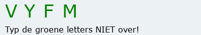 Bevestigingscode