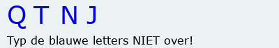 Bevestigingscode