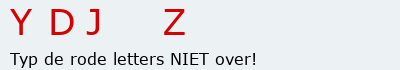 Bevestigingscode