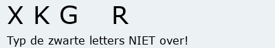 Bevestigingscode