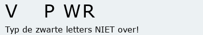 Bevestigingscode