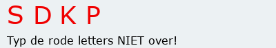Bevestigingscode