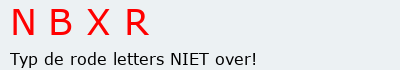 Bevestigingscode