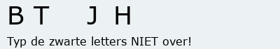 Bevestigingscode