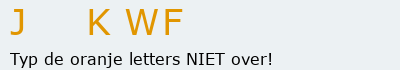 Bevestigingscode