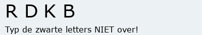Bevestigingscode