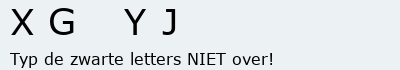 Bevestigingscode