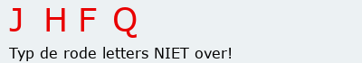 Bevestigingscode