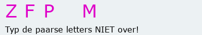Bevestigingscode