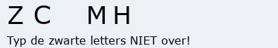 Bevestigingscode