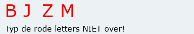 Bevestigingscode