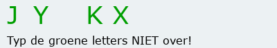 Bevestigingscode