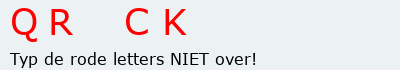 Bevestigingscode