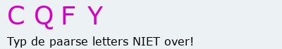 Bevestigingscode