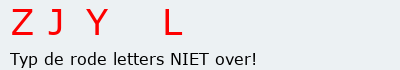 Bevestigingscode