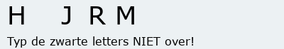 Bevestigingscode