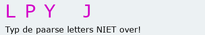 Bevestigingscode