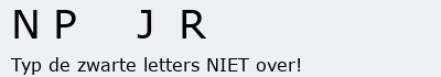 Bevestigingscode