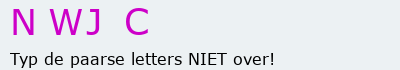 Bevestigingscode