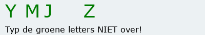 Bevestigingscode