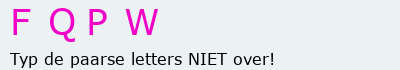 Bevestigingscode