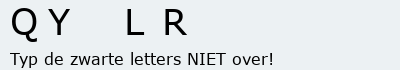 Bevestigingscode