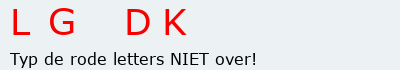 Bevestigingscode