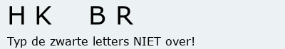 Bevestigingscode