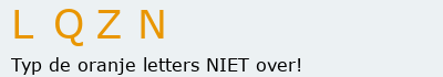 Bevestigingscode