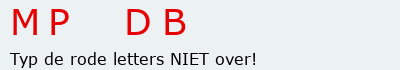 Bevestigingscode