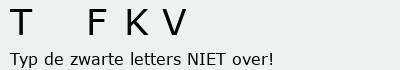 Bevestigingscode