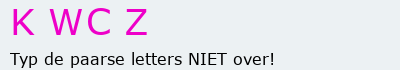 Bevestigingscode