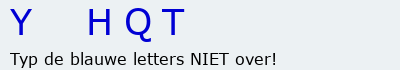 Bevestigingscode