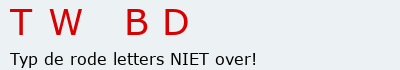 Bevestigingscode