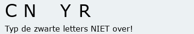 Bevestigingscode
