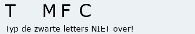 Bevestigingscode