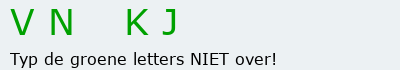 Bevestigingscode