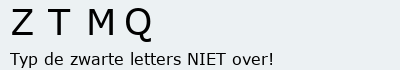 Bevestigingscode